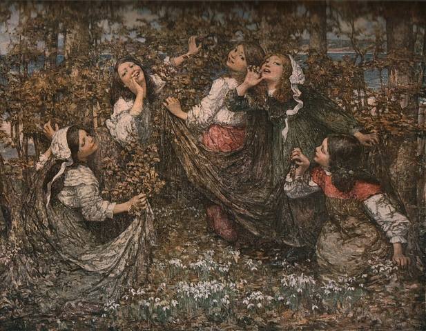 художник Edward Atkinson Hornel1