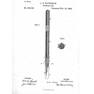 Patent pierwszego wiecznego pi%C3%B3ra z 1884 r. Lewis Edson Waterman..JPG