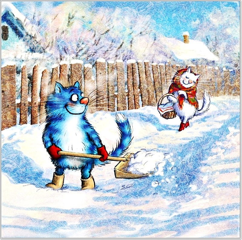 Рыжие коты ирины зенюк картинки