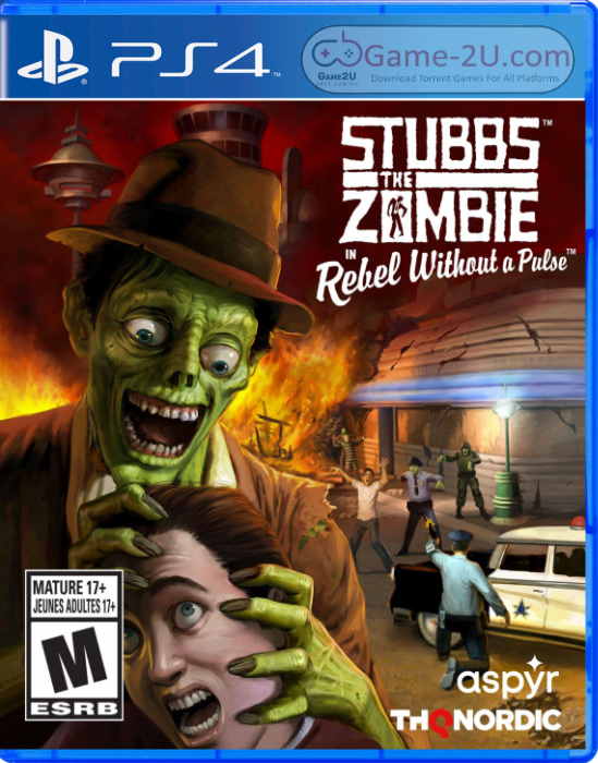 Stubbs the Zombie in Rebel Without a Pulse PS4 PKG