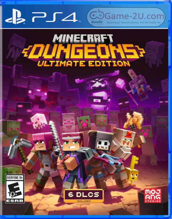 Minecraft Dungeons: Ultimate Edition PS4 PKG