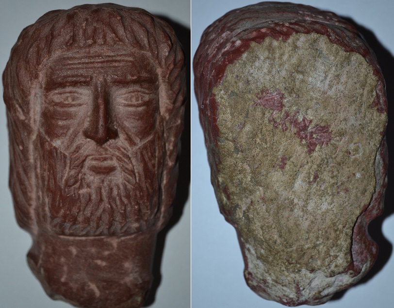 Knyaz Vladimir the Great, porfir, Chersonesos / Великий князь киевский, Креститель Руси, Князь Владимир Святославич, порфир, резьба по камню, XI-XII вв. н. э., оригинал, прижизненное изображение. Находка: Севастополь (Херсонес) / c_museum(at)mail.ru
