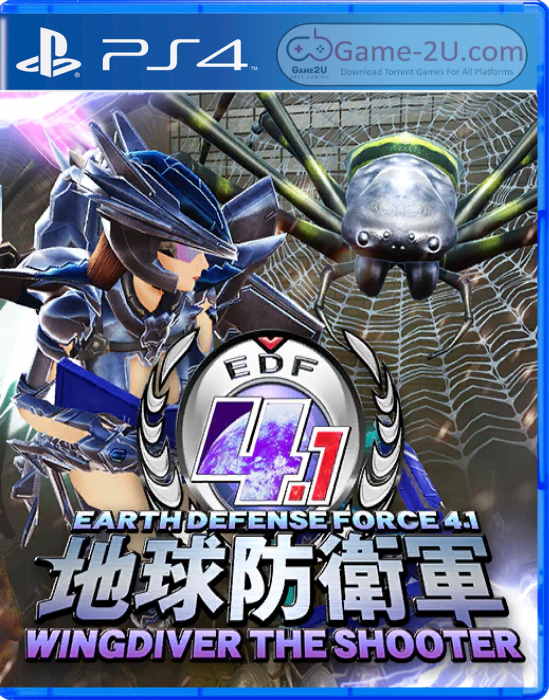 EARTH DEFENSE FORCE 4.1 WINGDIVER THE SHOOTER PS4 PKG