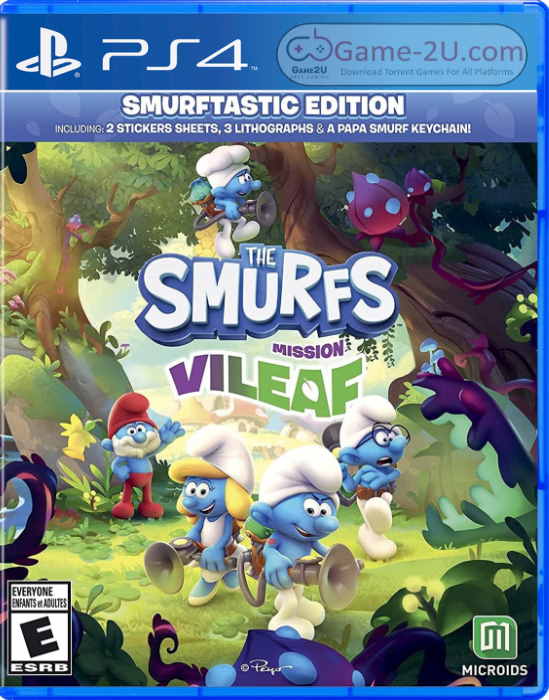 The Smurfs Mission Vileaf PS4 PKG
