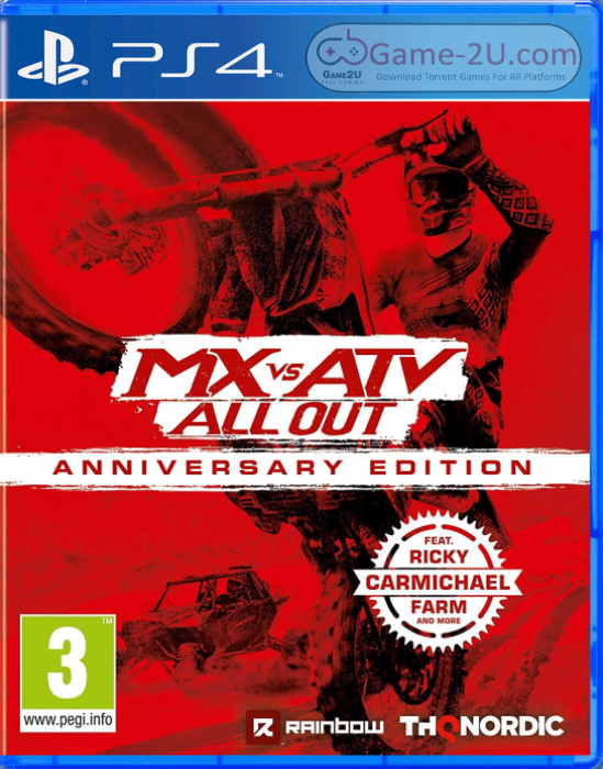 MX vs ATV All Out Anniversary Edition PS4 PKG