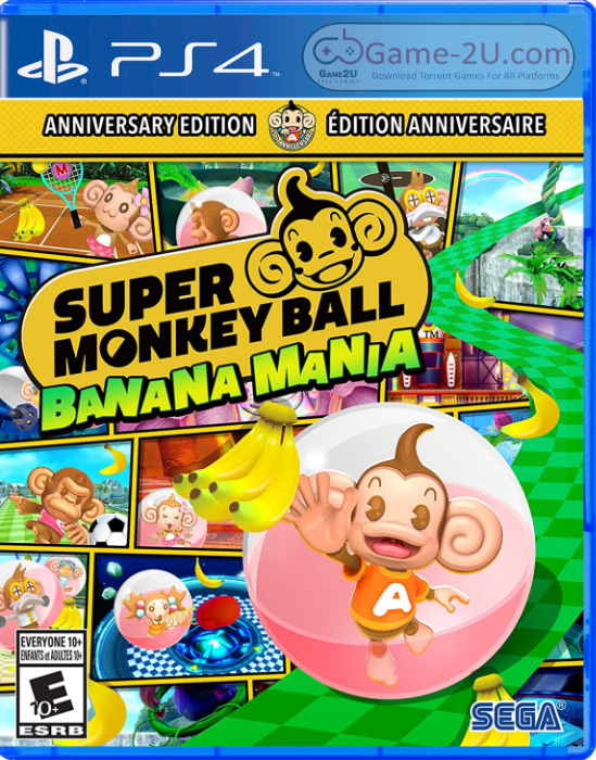 Super Monkey Ball Banana Mania PS4 PKG