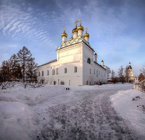 Село Теряево Иосифо Волоцкий монастырь