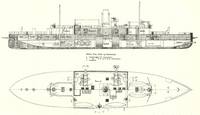 Danish Ironclad Odin (1872) Plan (1)