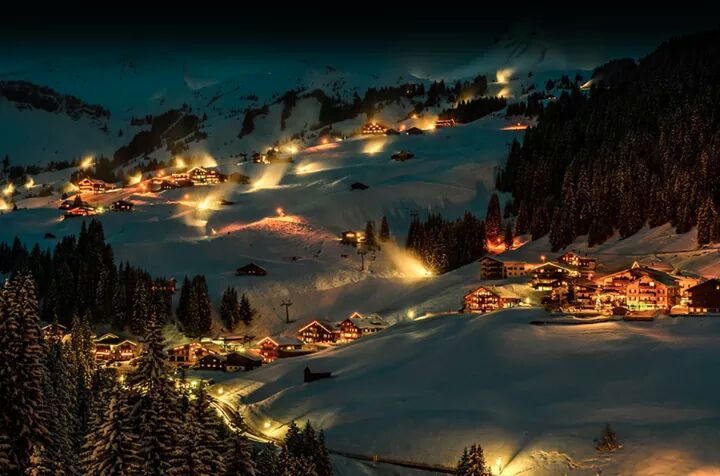 Damüls , Austria ...