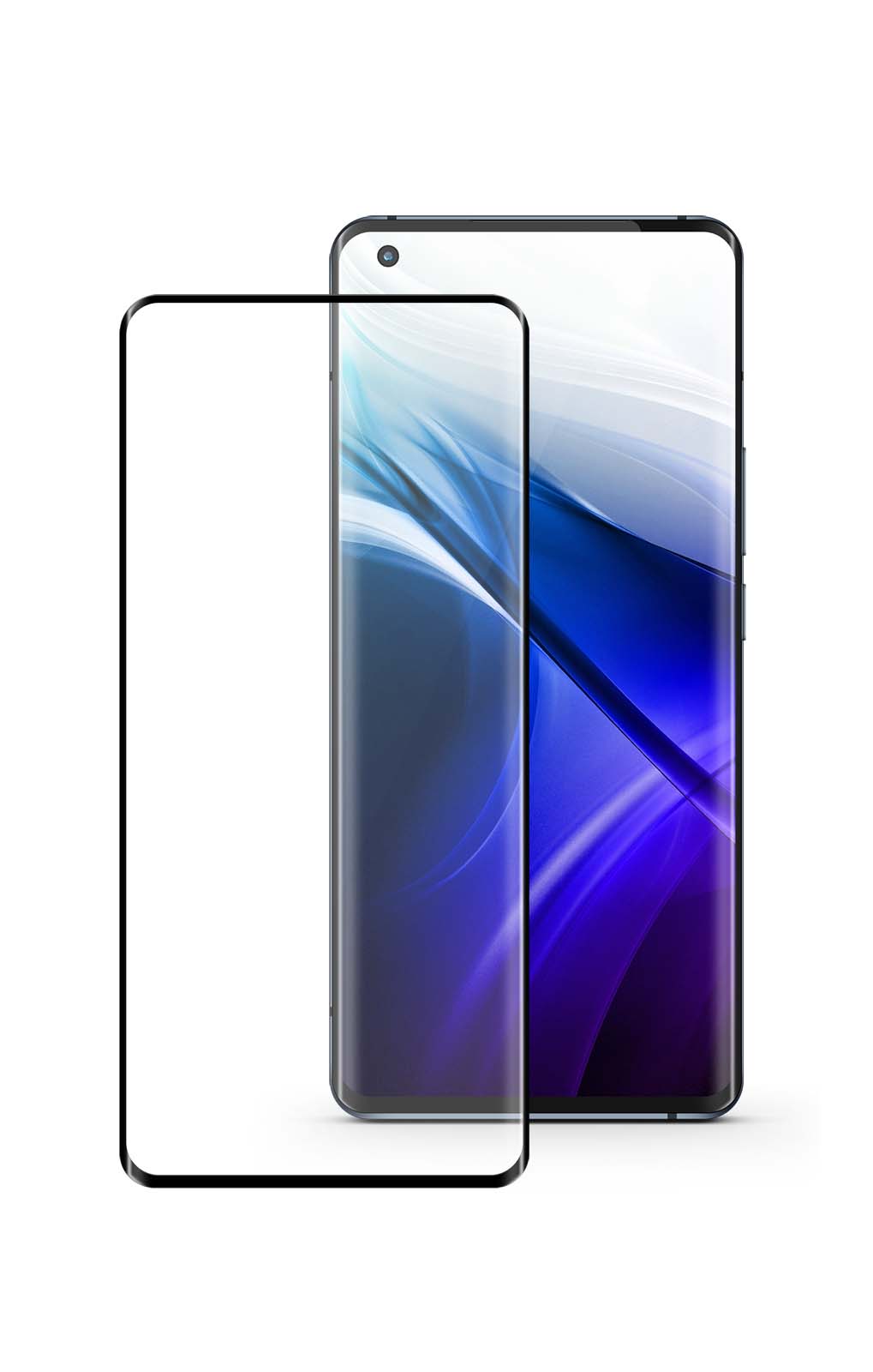 4232-447. Защитное стекло Mobius для Vivo X50 Pro 3D Curved Edge (Black) -1