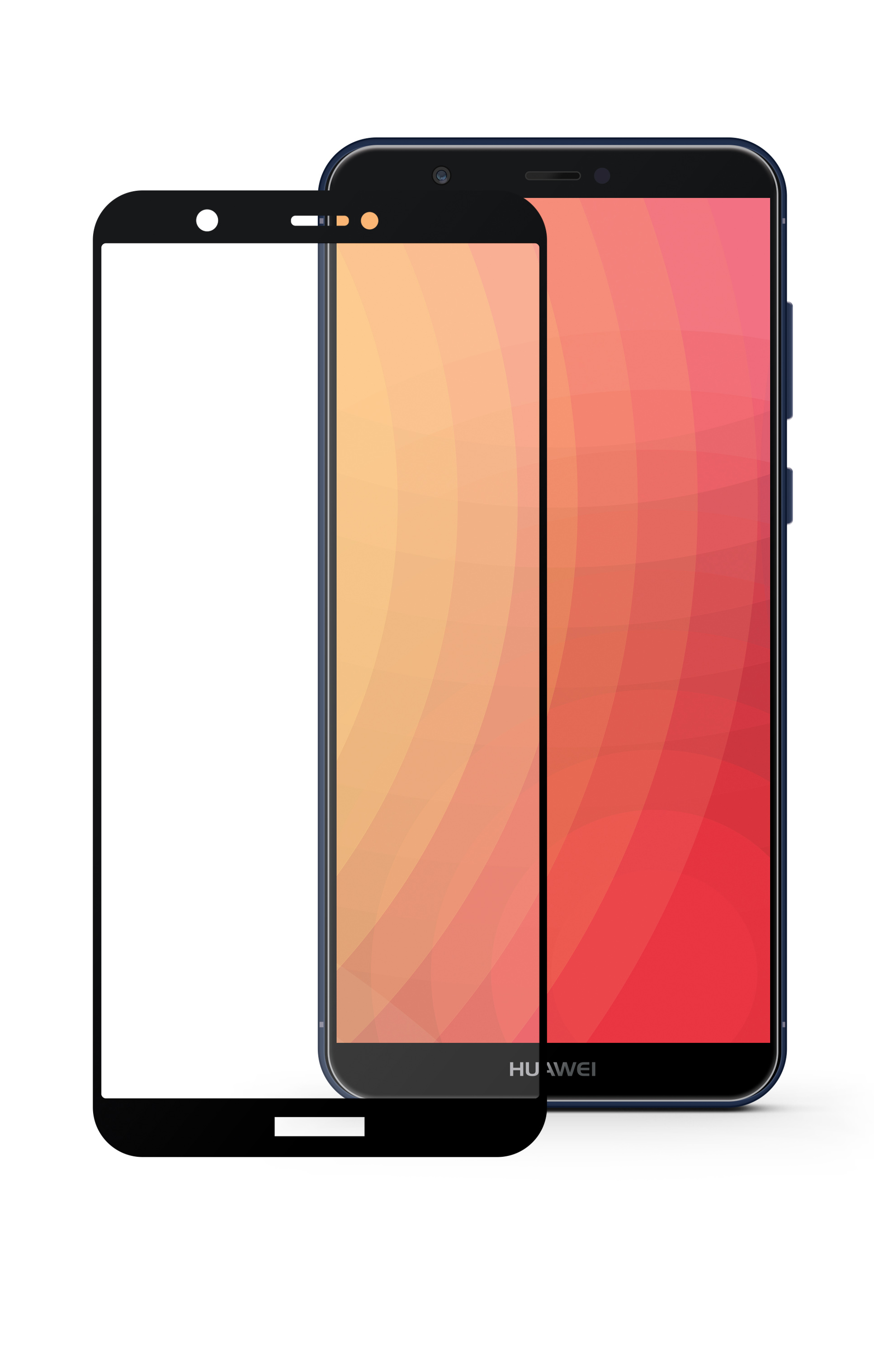 4232-157. Защитное стекло Mobius для Huawei Honor P Smart 3D Full Cover (Black) (1)