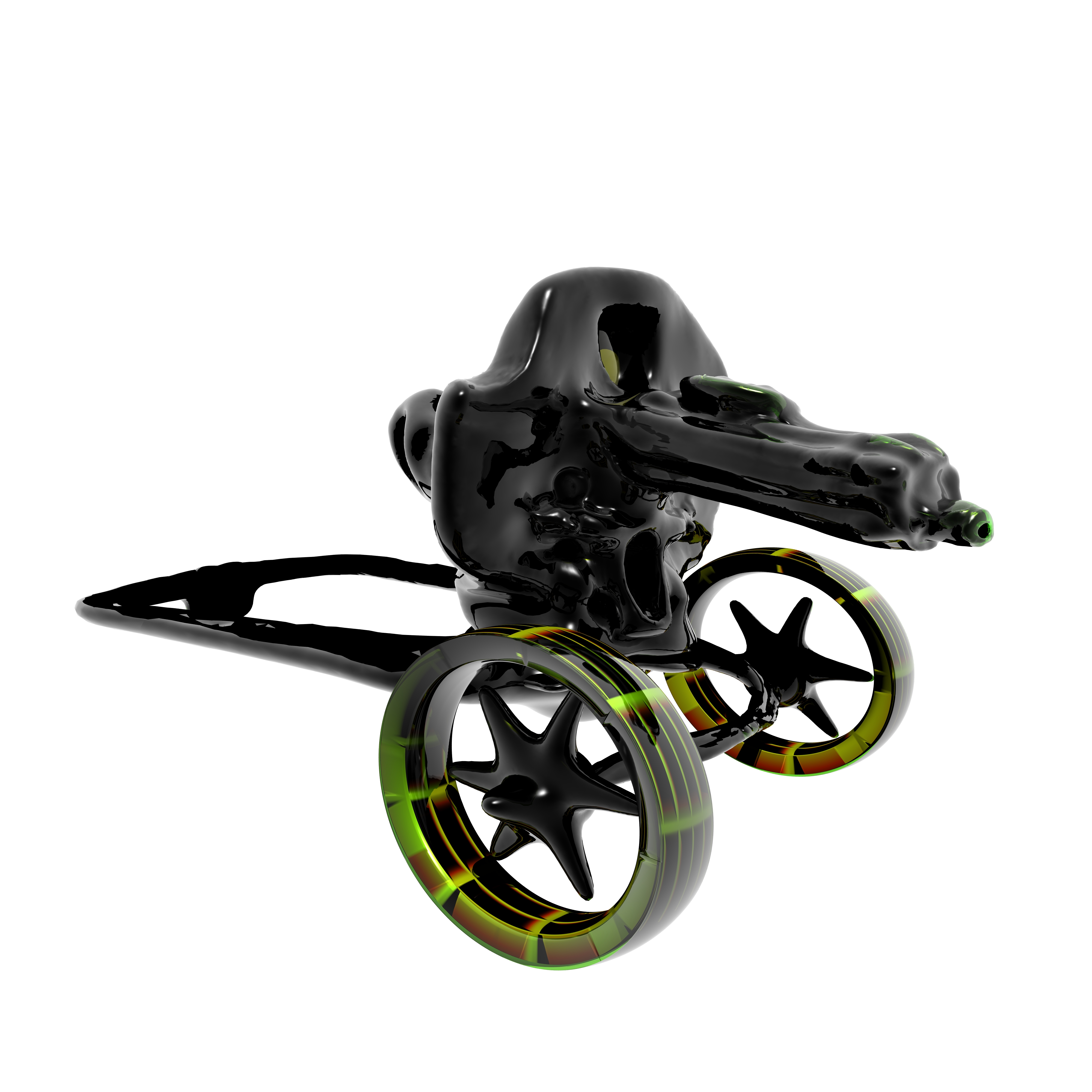 пулемет стекло