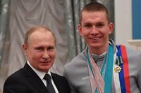 Большунов и Путин