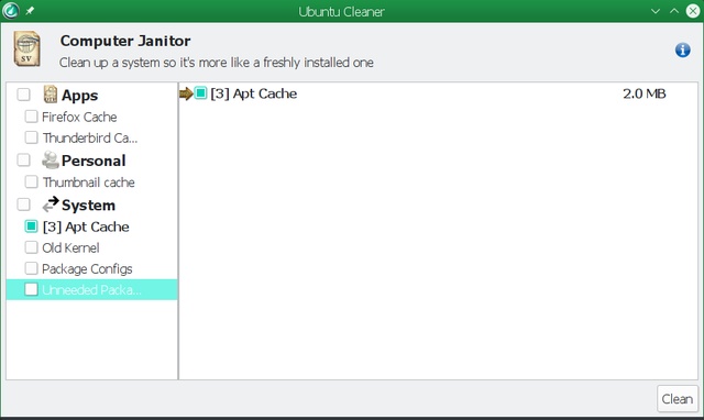 Ubuntu Cleaner 001