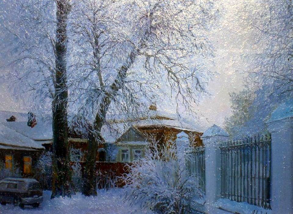 Шадрина Мария. Зимнее утро. 2009.