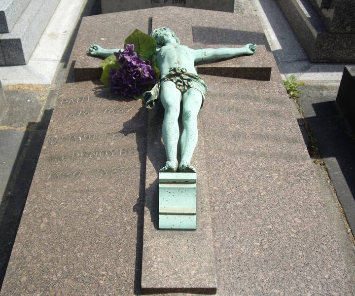 Tombe Paul Féval père et fils, Cimetière du Montparnasse