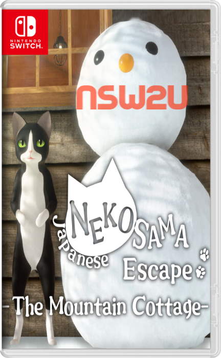 Japanese NEKOSAMA Escape -The Mountain Cottage- Switch NSP