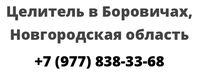 Целитель в Боровичах, Новгородская область