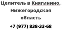 Целитель в Княгинино, Нижегородская область