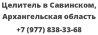 Целитель в Савинском, Архангельская область