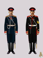 Служебная форма Лейб-Гвардии Преображенского полка (рис. 9, 10)