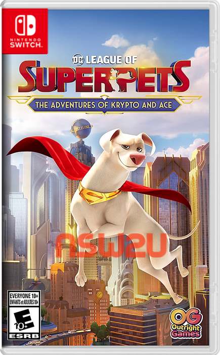 DC League of Super-Pets: The Adventures of Krypto and Ace Switch NSP XCI NSZ