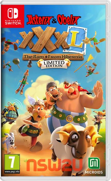 Asterix & Obelix XXXL : The Ram From Hibernia Switch NSP XCI NSZ