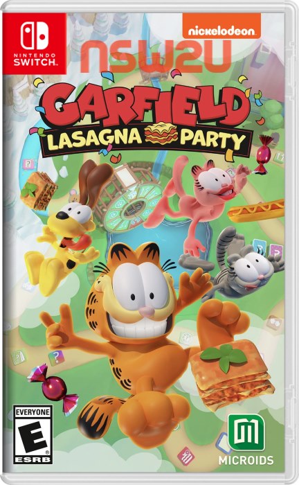 Garfield Lasagna Party Switch NSP XCI NSZ