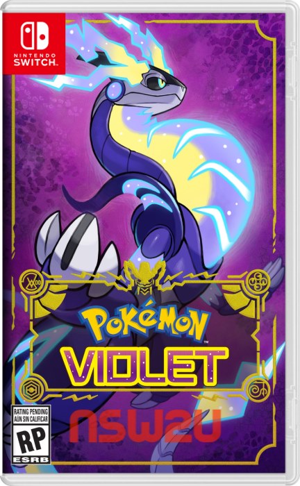 ポケットモンスター バイオレット Pokémon Violet Switch NSP XCI NSZ