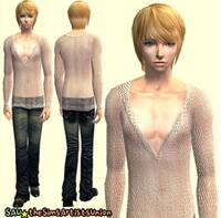 MYOS fishnets+knitwear