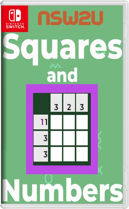 Squares and Numbers Switch NSP