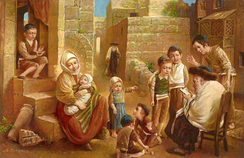 Семья в древние времена. Древнееврейское царство Иерусалим живопись. Иудаизм, еврейство живопись. Иудаизм в живописи. Семья в древнем Израиле.
