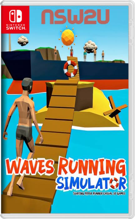 Waves Running Simulator – Surfing Hyper Runner Casual 3D Games Switch NSP