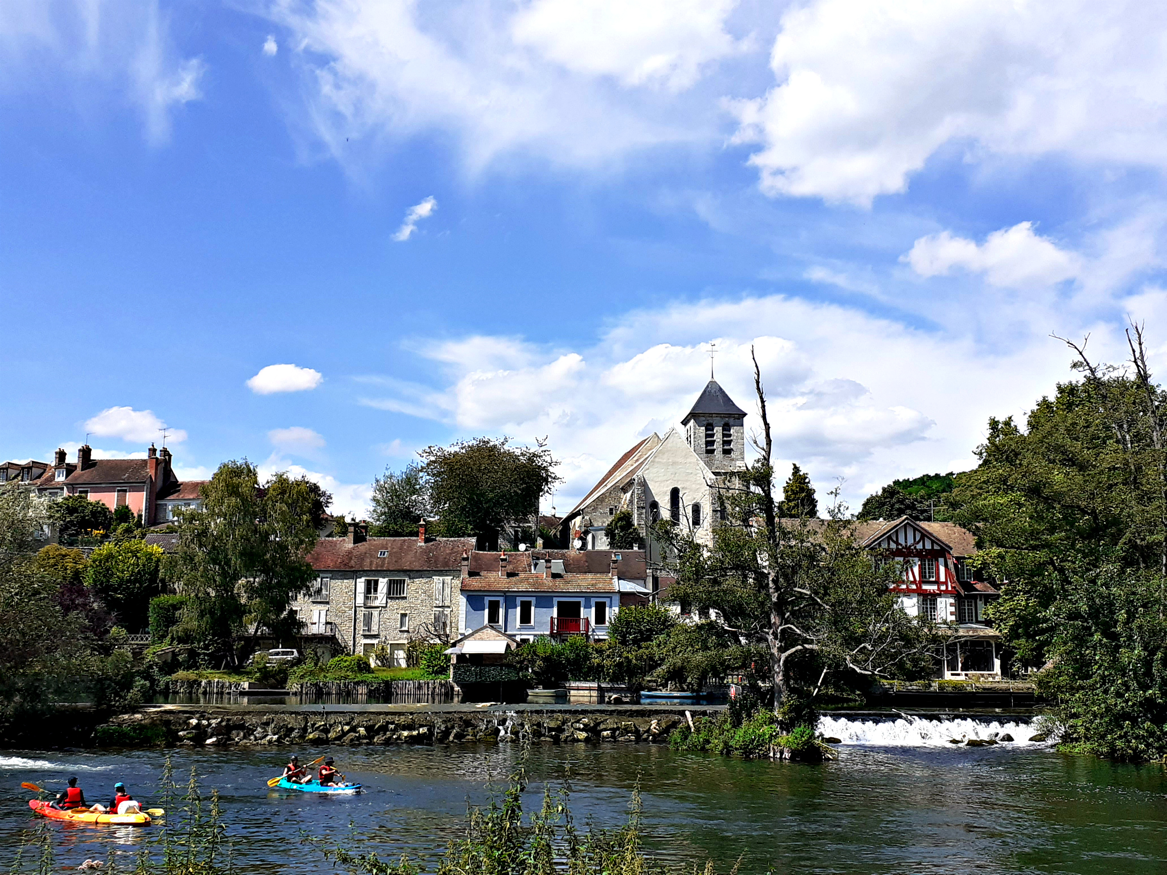 Франция. Море-сюр-Луан. Moret-sur-Loing.