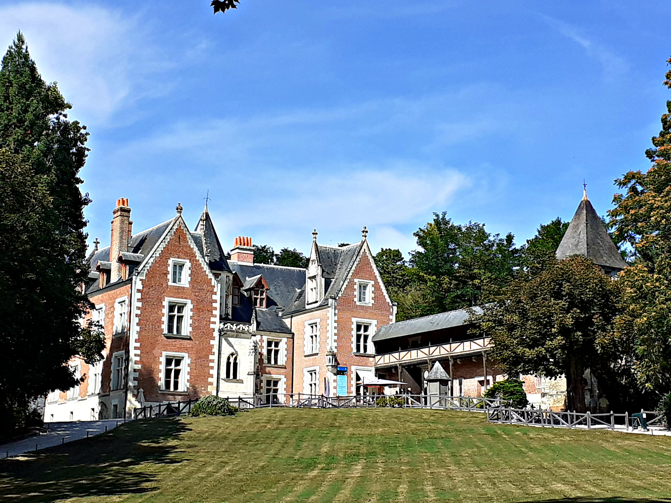 Франция. Замок Кло-Люсе. Château du Clos Lucé.