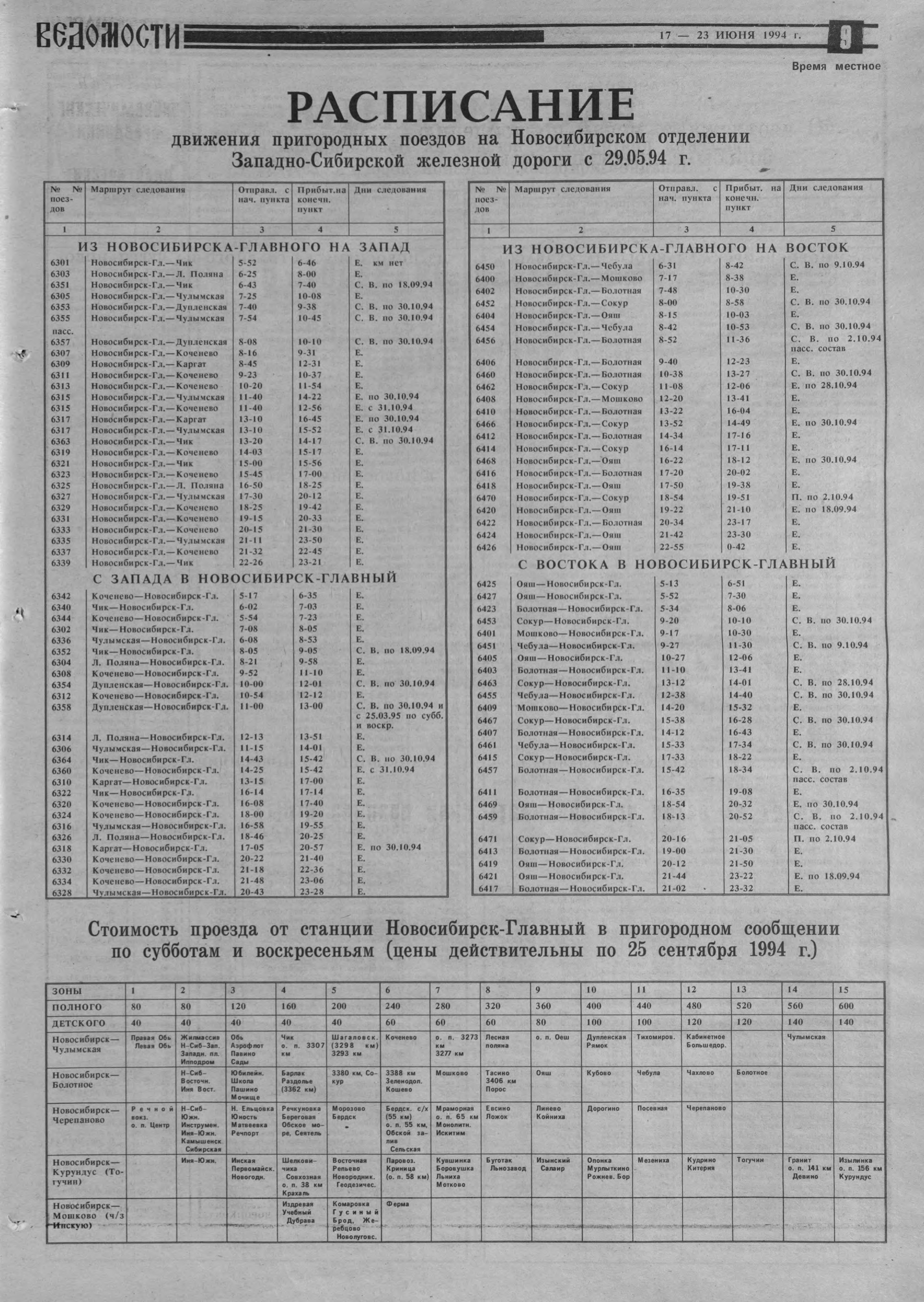 1994 обратно