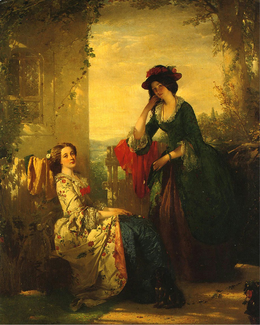 Шотландский художник Томас Фаед Thomas Faed 18261900 искусный мастер бытовых сюжетов 