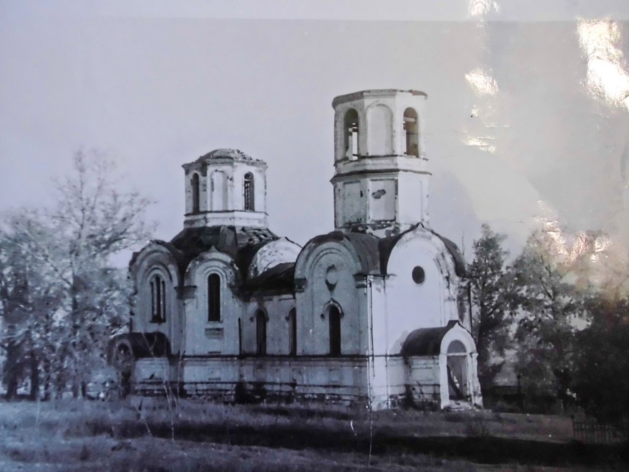 Церковь в Колывани.