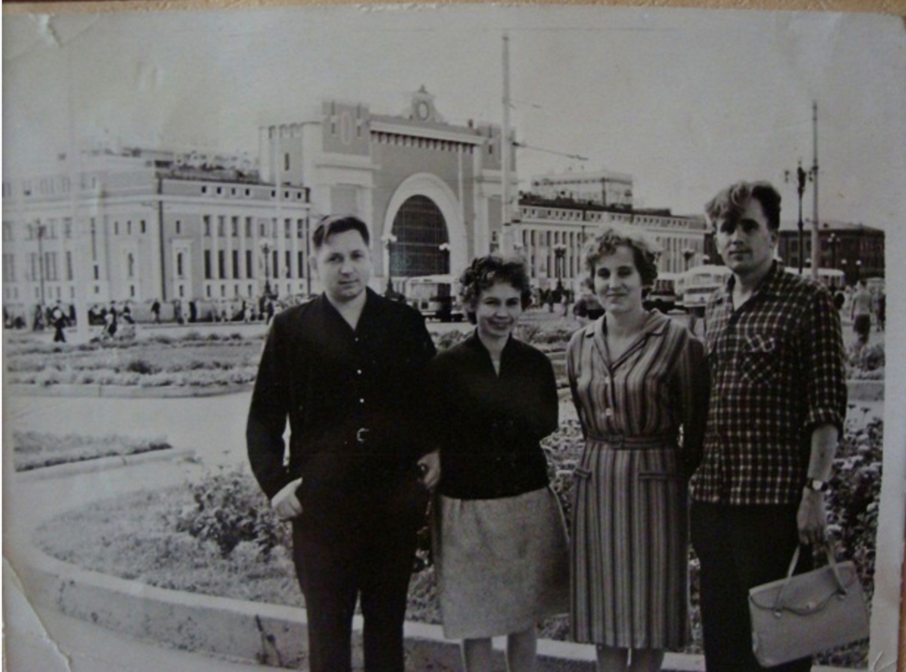 Привокзальная площадь. 1965 год.