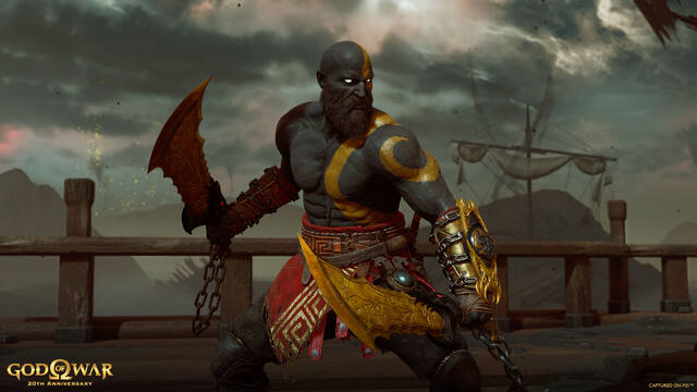 GoW 20thAnniv Wallpaper DO-Kratos-Spartan-Armor