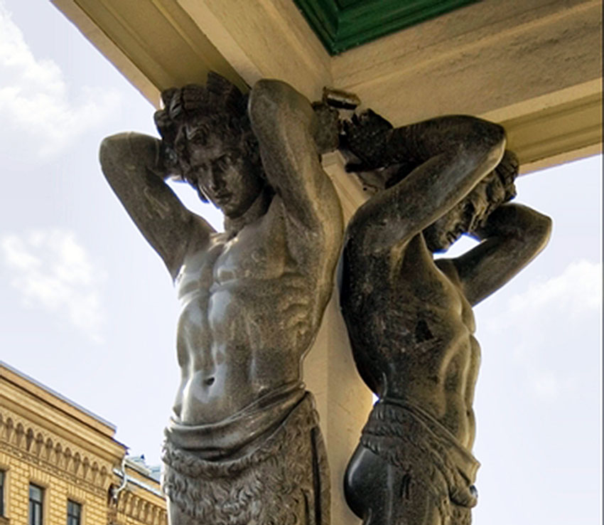 1Atlantes of Hermitage Portico