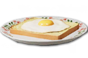 Тост с яичницей	
