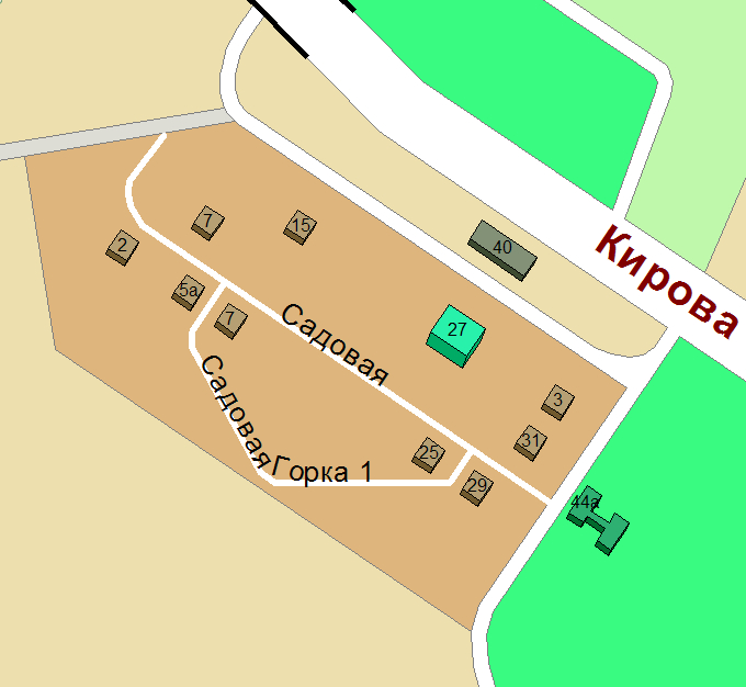 1- садовая горка