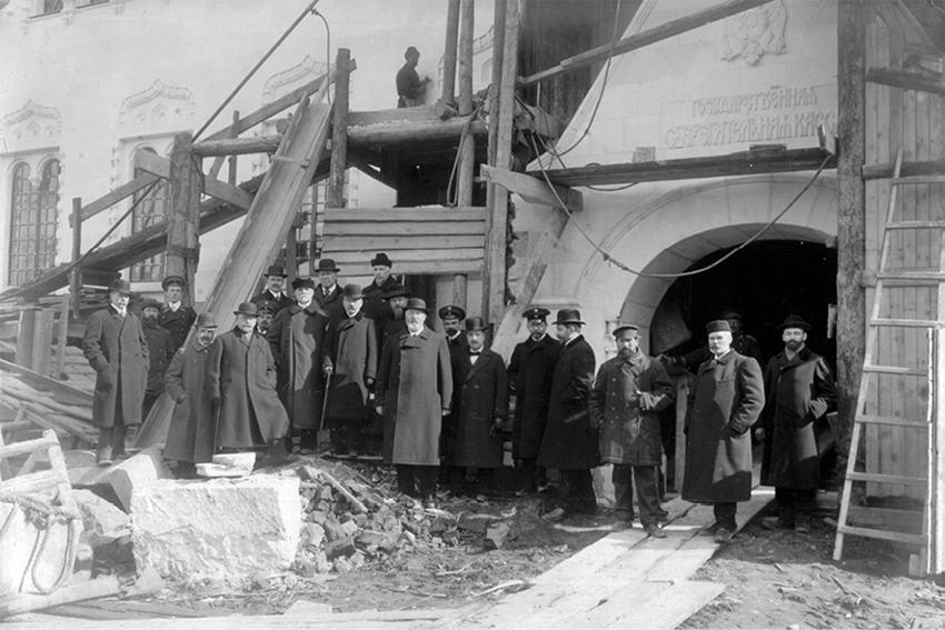 6Члены строительной комиссии. 1912–1913 годы 6Члены строительной комиссии. 1912–1913 годы