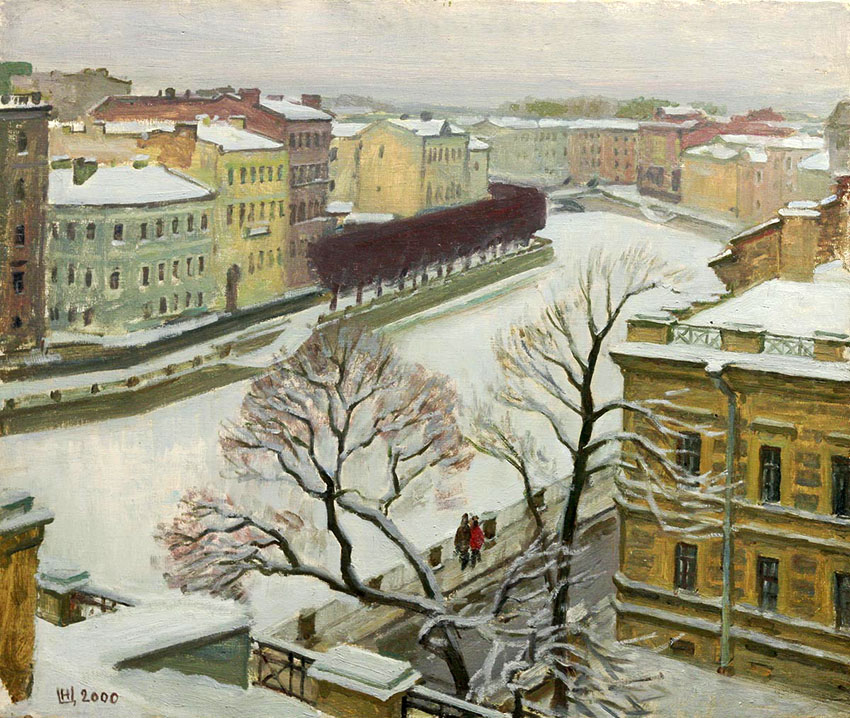 3Вид на реку Фонтанку. 3Вид на реку Фонтанку.