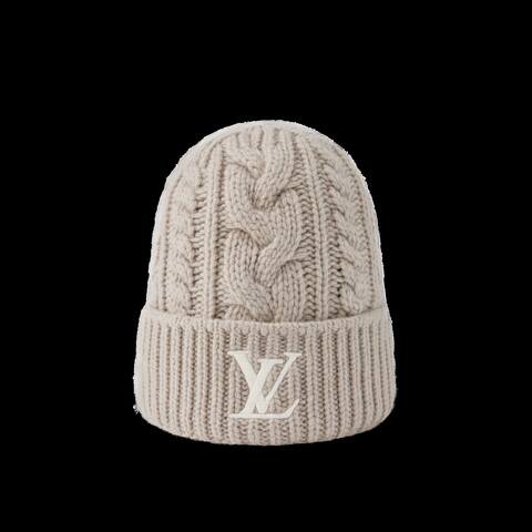 louis-vuitton-only-lv-mini-cable-beanie--M5215A PM2 Front view