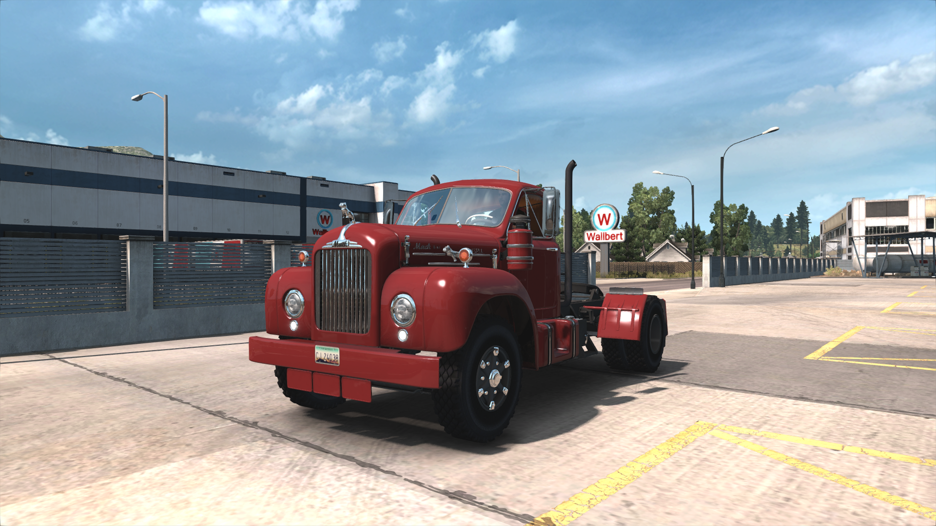 Truck мод игра. Mack b61 ATS. Грузовики Mack b62. Тягач Мак для ATS 1.39. ATS 1.41 Mack b62.