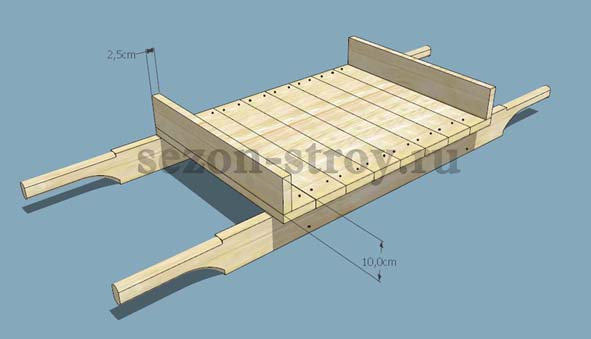 Носилки строительные своими руками чертежи и размеры